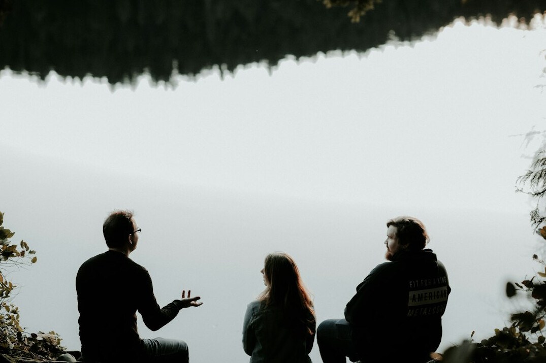 friends having honest conversation