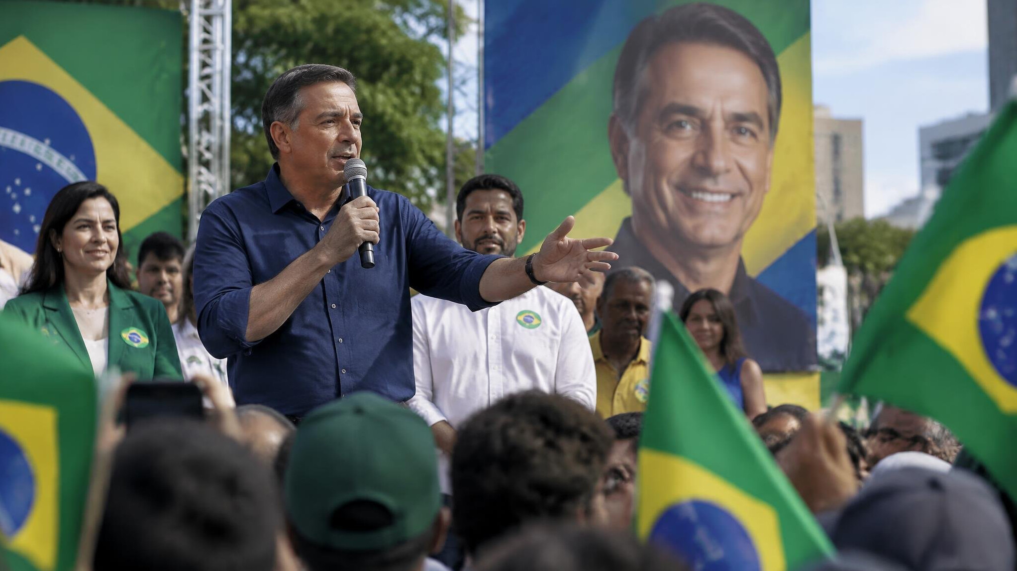brazil election campaign rally